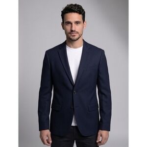 NN-1-5/ Victorio Couture Black Poplin Paris Suit Jacket Size 38S